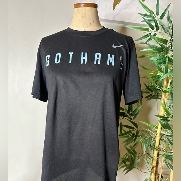 NJ NY Gotham FC Box Logo T-Shirt Adult Size M Soccer NWSL - Picture 2 of 4
